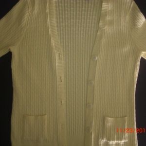 Soft Canary Yellow Long Sleeved Sweater